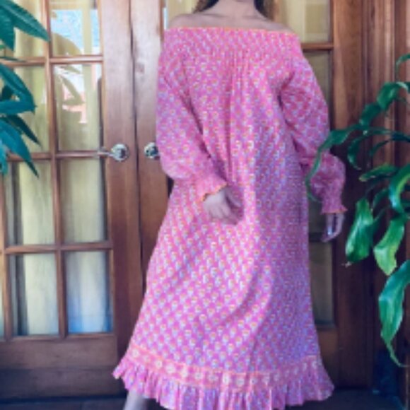 Stella Ray The Hope Dress / Nightgown XS/S Red Print - Picture 4 of 4
